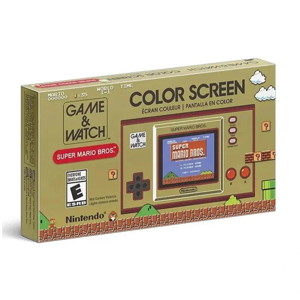 Nintendo Game And Watch Super Mario Bros 35th Anniversary Handheld Switch